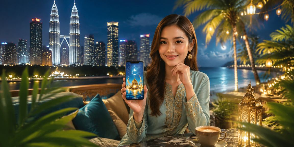 Pengguna Malaysia menikmati kasino mudah alih kis918 sempena Hari Raya di Kuala Lumpur